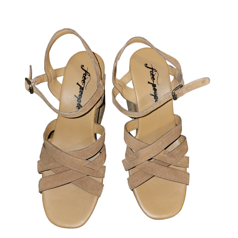 Free People Lisbon MJ Platform Sandals Size/39.5 - Picture 7 of 8